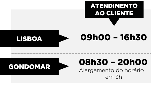 novo horário Novo horário delegação de Gondomar