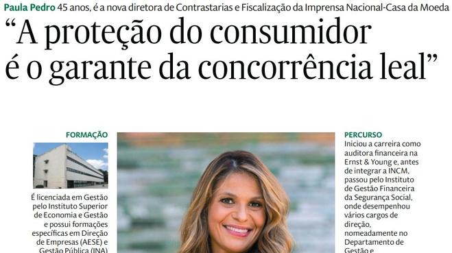 Diretora Contrastaria Jornal Expresso Expresso Economia - Diretora das Contrastarias - Paula Pedro